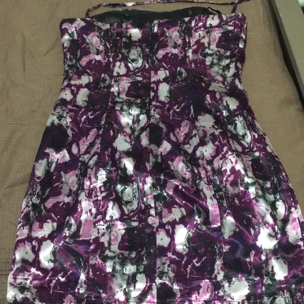 Purple 2b bebe mini dress. - Picture 3 of 4